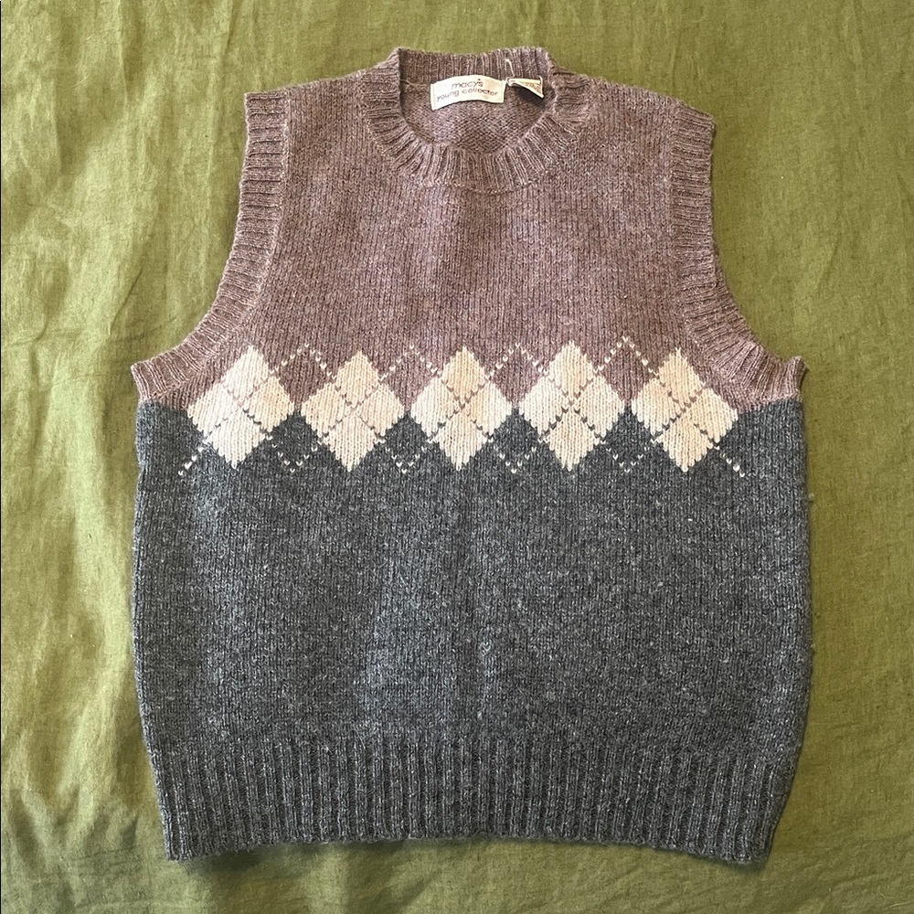 Vintage Macy’s Vest